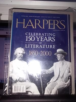 HARPER'S Celebrating 150 Years of Literature 1850-2000