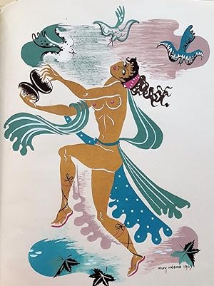 Le Centaure et la Bacchante. Introduction de Michel Sapanet. Aquarelles originales de May Néama.