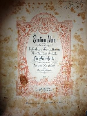 "Sonatien Album Sammlug belieter Sonatinen Rondos und Stucke fur Pianoforte von LOUIS KOEHLER"