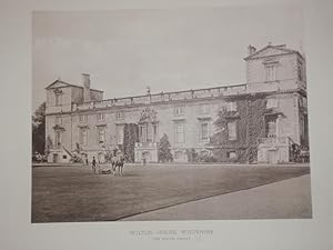 4 Photographic Illustrations of Wilton House in Wiltshire. Published in 1900.