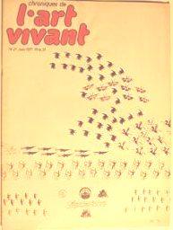 Chroniques de l'Art Vivant n° 21 - Juin 1971 - Jean Tinguely - Alechinsky - Abécédaire de Jose Pi...