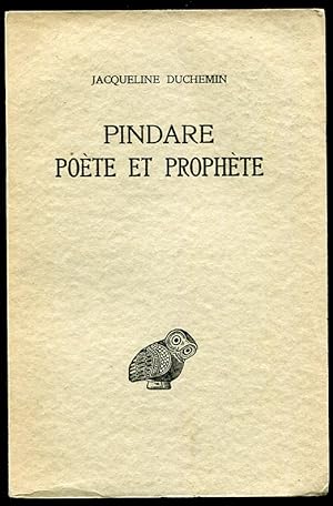 Pindare, Poete et Prophete