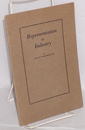 Representation in industry: Address before the War Emergency and Reconstruction Conference of the...