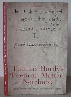 Thomas Hardy s Poetical Matter Notebook.