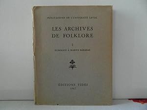Les Archives de Folklore 2