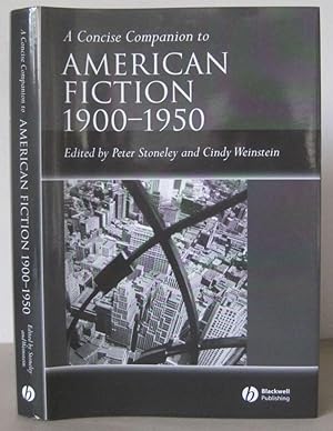A Concise Companion to American Fiction 1900-1950.