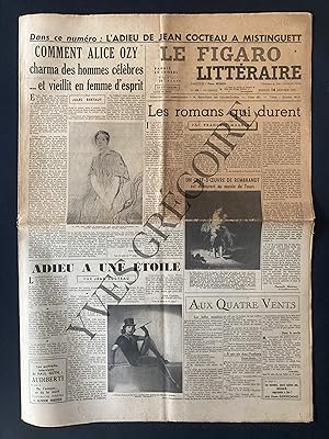 LE FIGARO LITTERAIRE-N°508-SAMEDI 14 JANVIER 1956