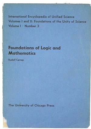 Foundations of Logic and Mathematics.