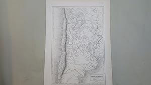 Map of Chili, La Plata and part of Bolivia [ taken from Black's General Atlas ]
