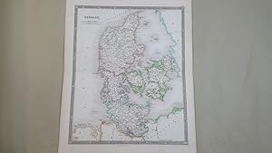 Map of Denmark [ taken from Walker's Atlas ]