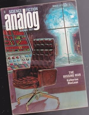 Analog Science Fiction - Science Fact March 1971 - The Operator, The Missing Man, May the Best Ma...