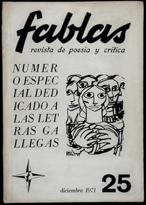 FABLAS. Revista de Poesía y Crítica. Número especial dedicado a las Letras Gallegas. No. 25, Dici...