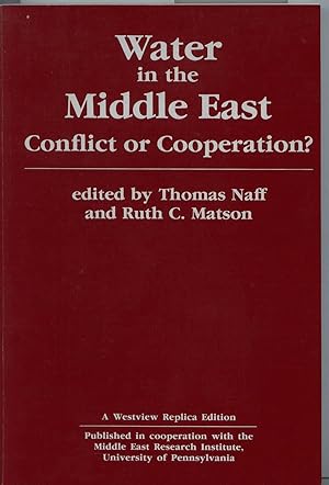 Water in the Middle East, Conflict of Cooperation