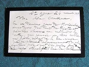 Lettres Autographes Signées de Gaston Salvayre. 3 lettres.