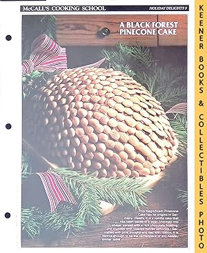 McCall's Cooking School Recipe Card: Holiday Delights 9 - Pinecone Cake : Replacement McCall's Re...