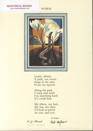 Worm (Broadside Print) -- from The Cat and the Cuckoo