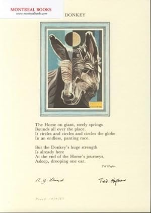 Donkey (Broadside Print) -- from The Cat and the Cuckoo