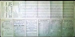 1867 NJ & Camden & Amboy Railroad Time Table