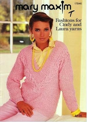 mary maxim Fashions for Cindy and Laura yarns