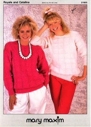 mary maxim Royale and Catalina sweater