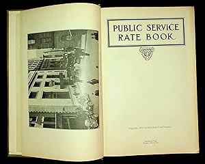 Public Service Rate Book