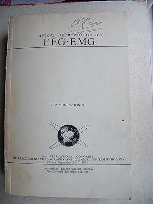Clinical Neurophysiology EEG EMG 6th Congress 1965