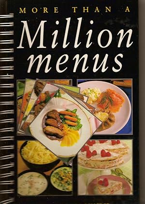 More Than a Million Menus