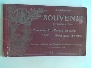9 mars 1902 - Souvenir de l'Erection à Nîmes du Monument Aux Enfants du Gard Morts pour la Patrie