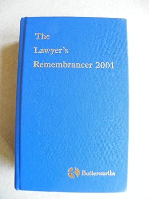 The Lawyer's Remembrancer 2001