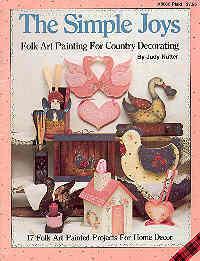 The Simple Joys Folk Art Painting for Country Decorating