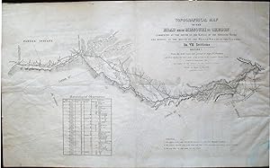 Topographical map of the road from Missouri to Oregon, commencing at the mouth of the Kansas in t...