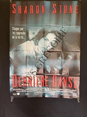 DERNIERE DANSE (LAST DANCE)-FILM DE BRUCE BERESFORD AVEC SHARON STONE-AFFICHE GRAND FORMAT 120 CM...