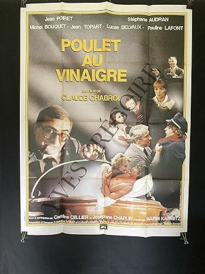 POULET AU VINAIGRE-FILM DE CLAUDE CHABROL-GRAND FORMAT 120 CM X 160 CM