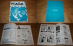 Haga - Revue de la Bande Dessinée. N° 14-15 - Automne 1974. Dossier Marcello - Docteur Justice [R...