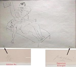 Electric Massage Therapy / Ferme La Nuit (SIGNED. Limited Ed. Etching )