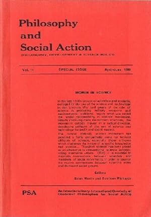 Philosophy and Social Action (Vol. 14, Special Issue, April-June 1988)