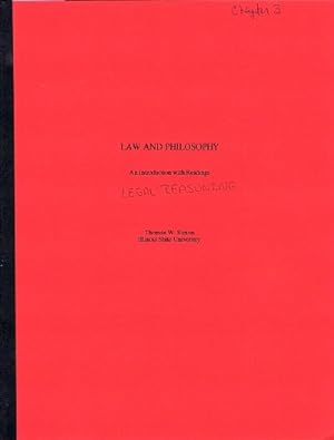 Law and Philosophy: Chapter 3: Legal Reasoning (Author's Bound Galley)