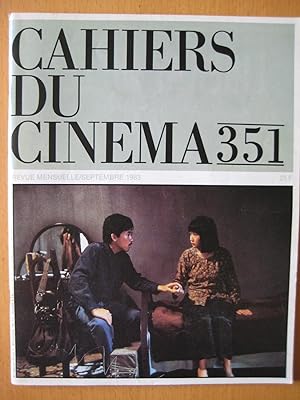 Cahiers du cinéma 351, Septembre 1983.