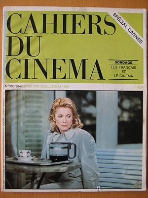 Cahiers du cinéma 383/384, Mai 1986. Sondage : Les Français et le Cinéma