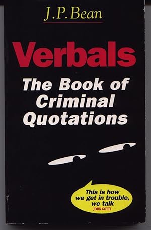 Verbals - The Book Of Criminal Quotations