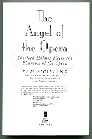 THE ANGEL OF THE OPERA