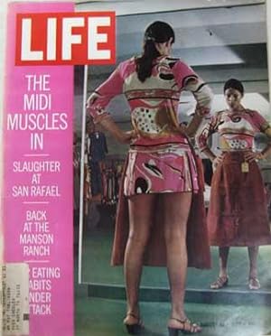 Life Magazine August 21, 1970 -- Cover: The Midiskirt