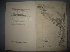 Étude historique sur la guerre du Chili contre le Pérou et la Bolivie (1879-1880-1881). Par M. B*...