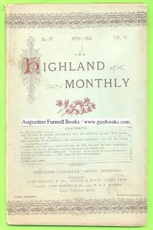 THE HIGHLAND MONTHLY, April 1892, No. 37 Vol. IV
