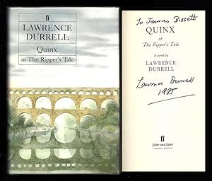 QUINX. Or The Ripper's Tale. Signed