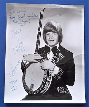 Scotty Plummer - Original Signed Publicity Photograph Photo 1974