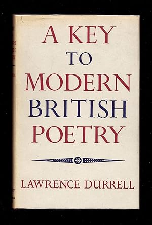 A KEY TO MODERN BRITISH POETRY