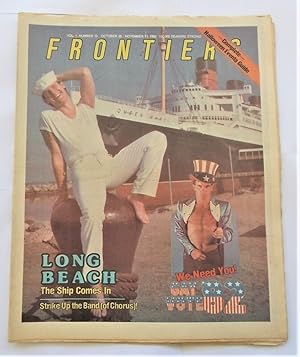 Frontiers (Vol. Volume 1 Number No. 13, October 28-November 11, 1982) Gay Newsmagazine News Magazine