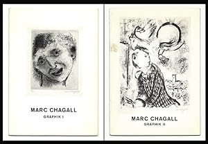 MARC CHAGALL GRAPHIK I & MARC CHAGALL GRAPHIK II. Two volumes