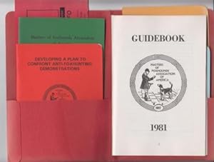 Masters of Foxhounds Association Of America Rule Book / Guidebook for 1968 and for 1981, plus boo...